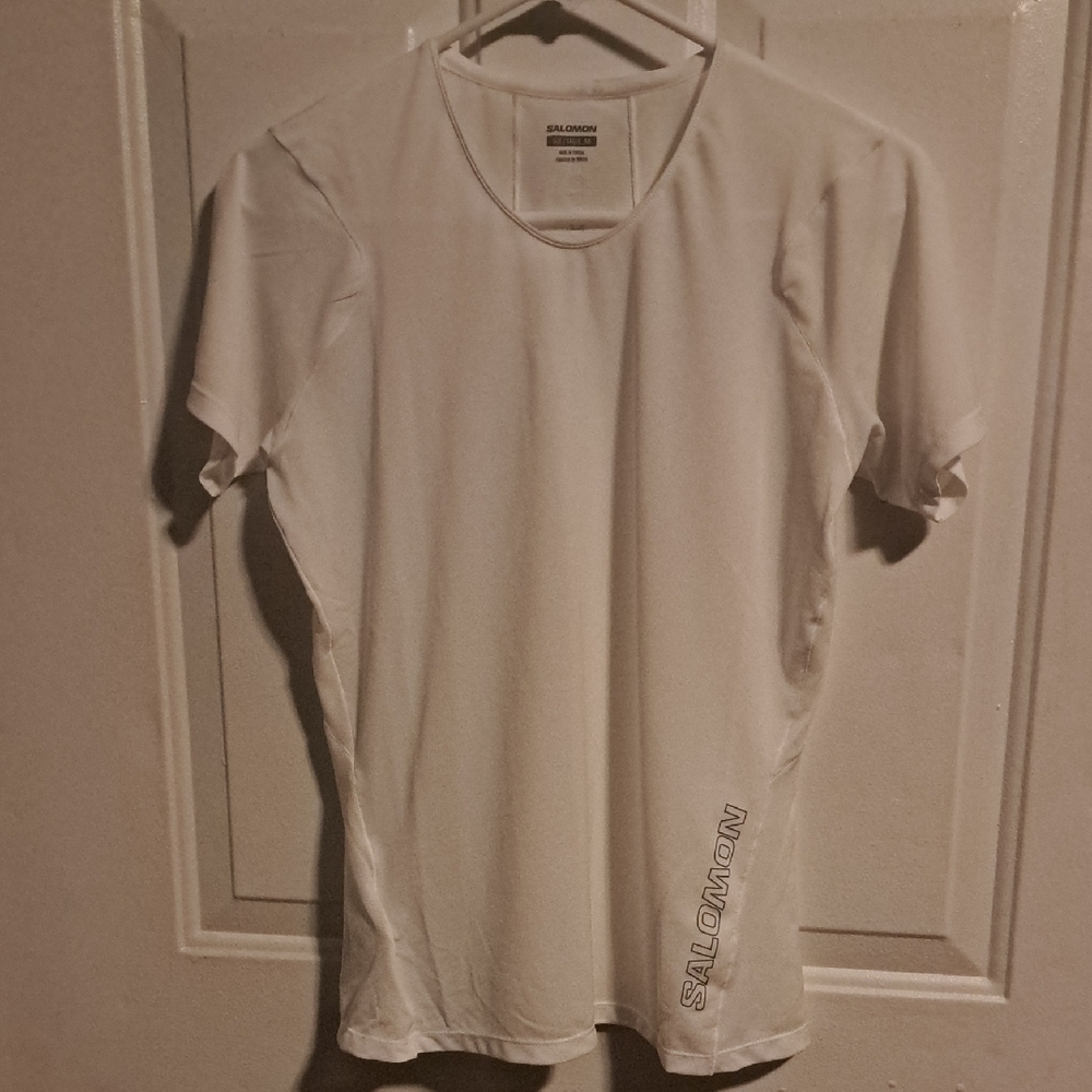 Salomon White Performance Tee